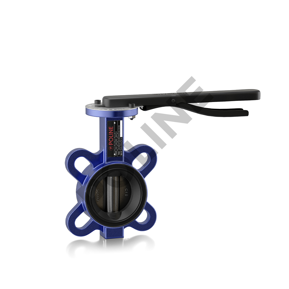 Butterfly Valve PN 1.6 with SG Iron Disc - Lever Operated