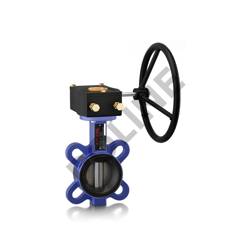Butterfly Valve PN 1.6 with SS 304 Disc – Gear Operated