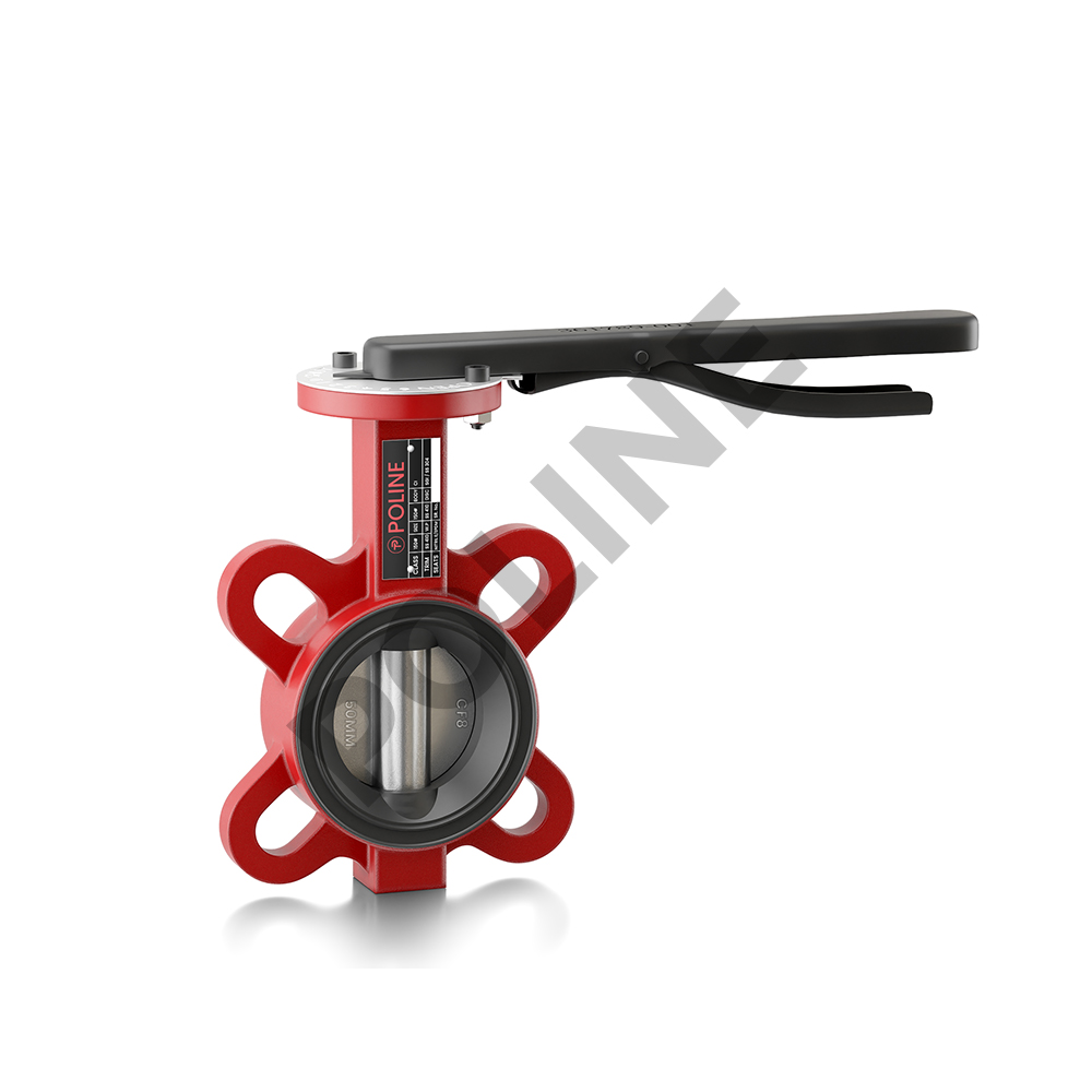 Butterfly Valve PN 2.5 with SS 304 Disc – Lever Operated