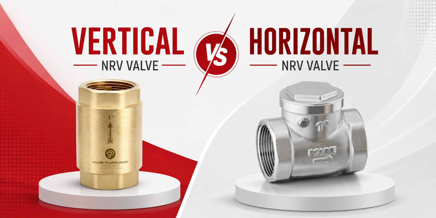 Vertical vs Horizontal NRV Valve – Understanding the Right Selection for Your Piping System