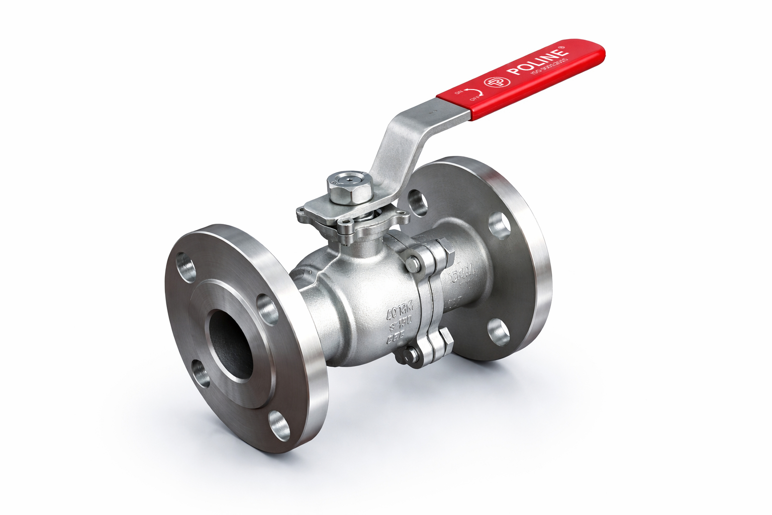 2 PC Stainless Steel Ball Valve (F/E) WCB