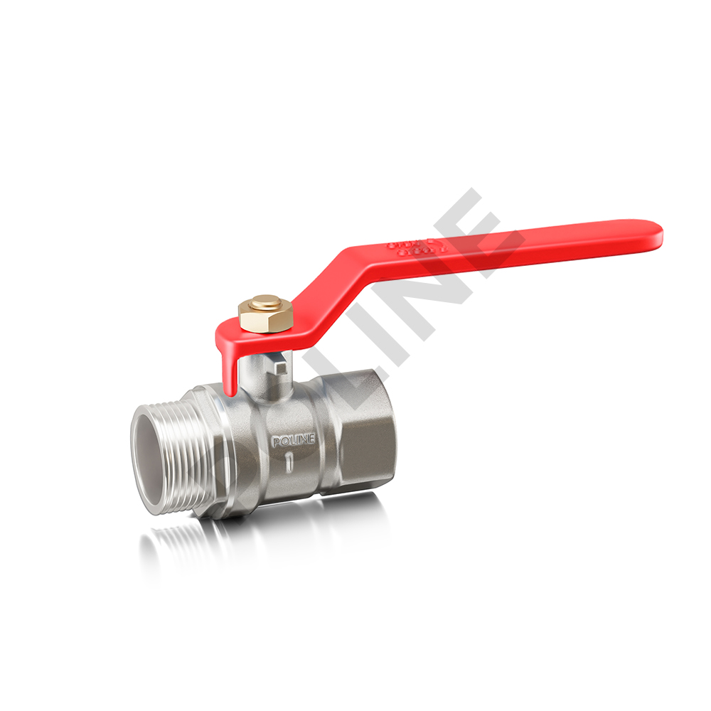 Brass Ball Valve Male x Female (M x F) – Lever Handle
