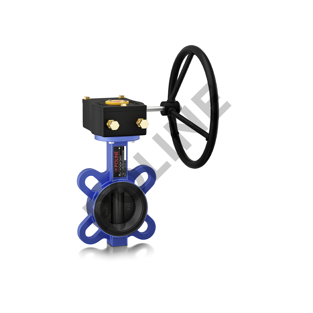 Butterfly Valve PN 16 with SG Iron Disc – Gear Operated