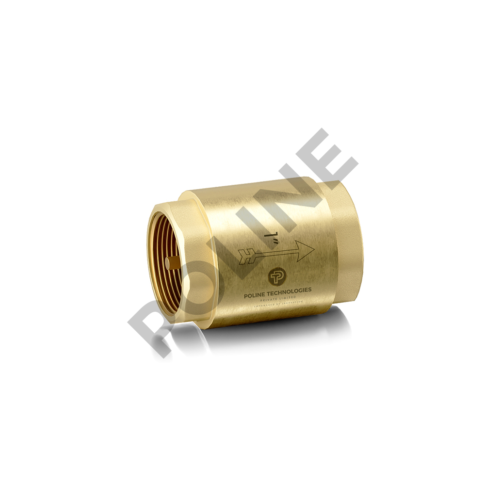 Brass Vertical NRV (Non Return Valve) – Check Valve