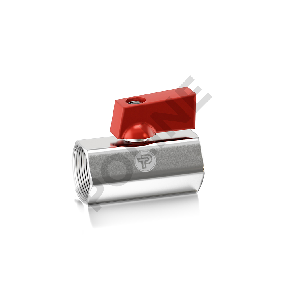 Mini Brass Ball Valve (F x F)
